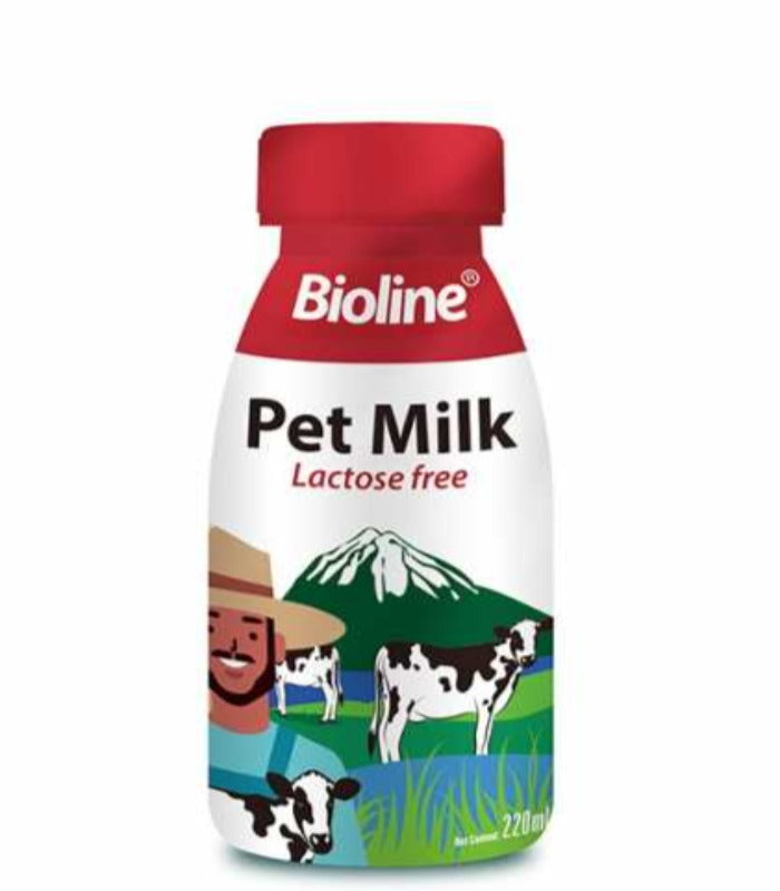 BIOLINE PET MILK LACTOSE FREE 220ML