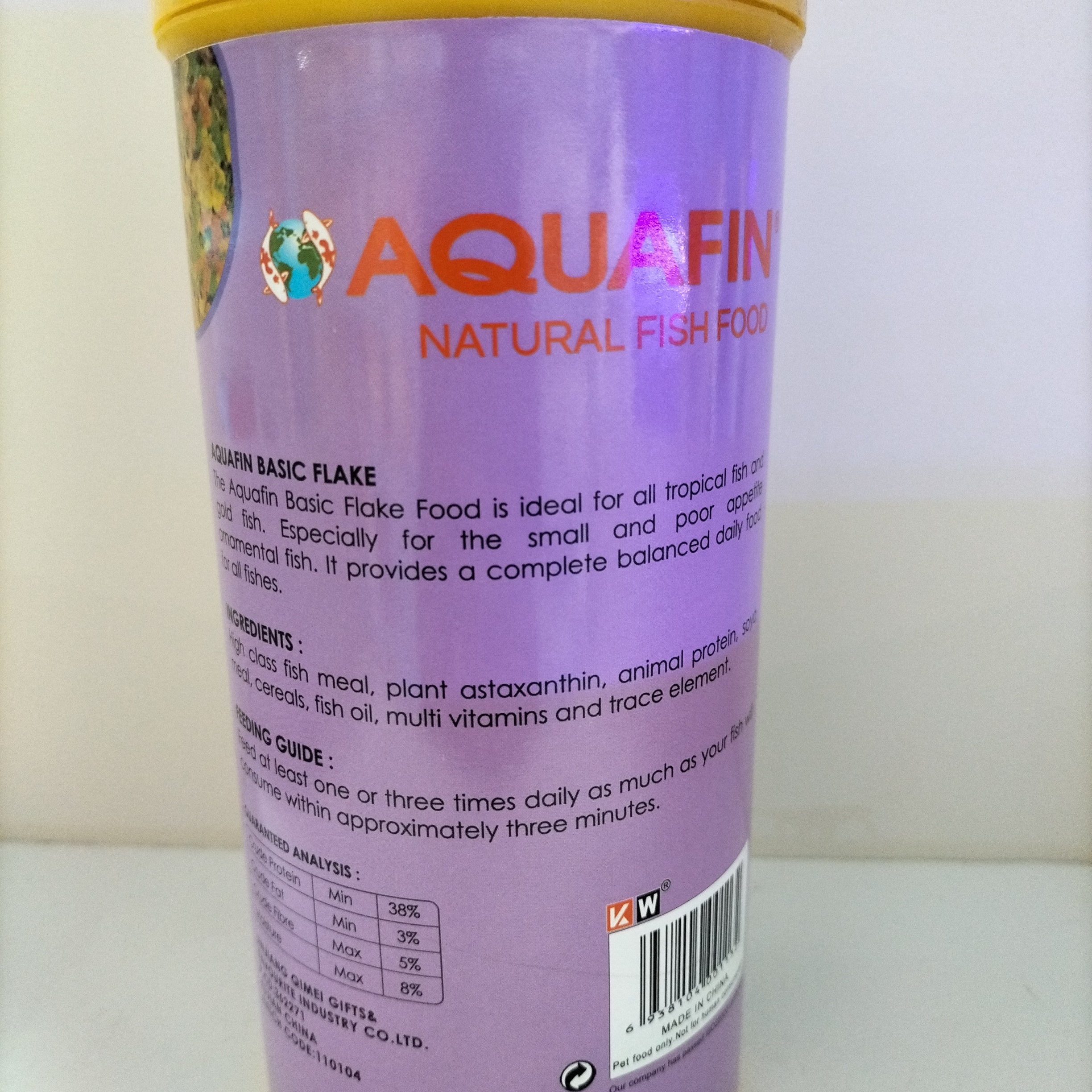 AQUAFIN BASIC FLAKE FISH FOOD