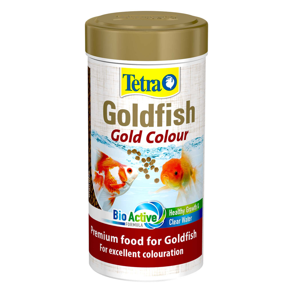 TETRA GOLDFISH GOLD COLOUR FISH FOOD 113G