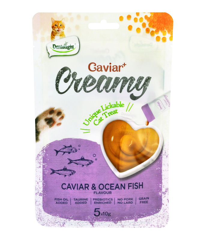 Caviar Creamy Lickable Cat 5x10g