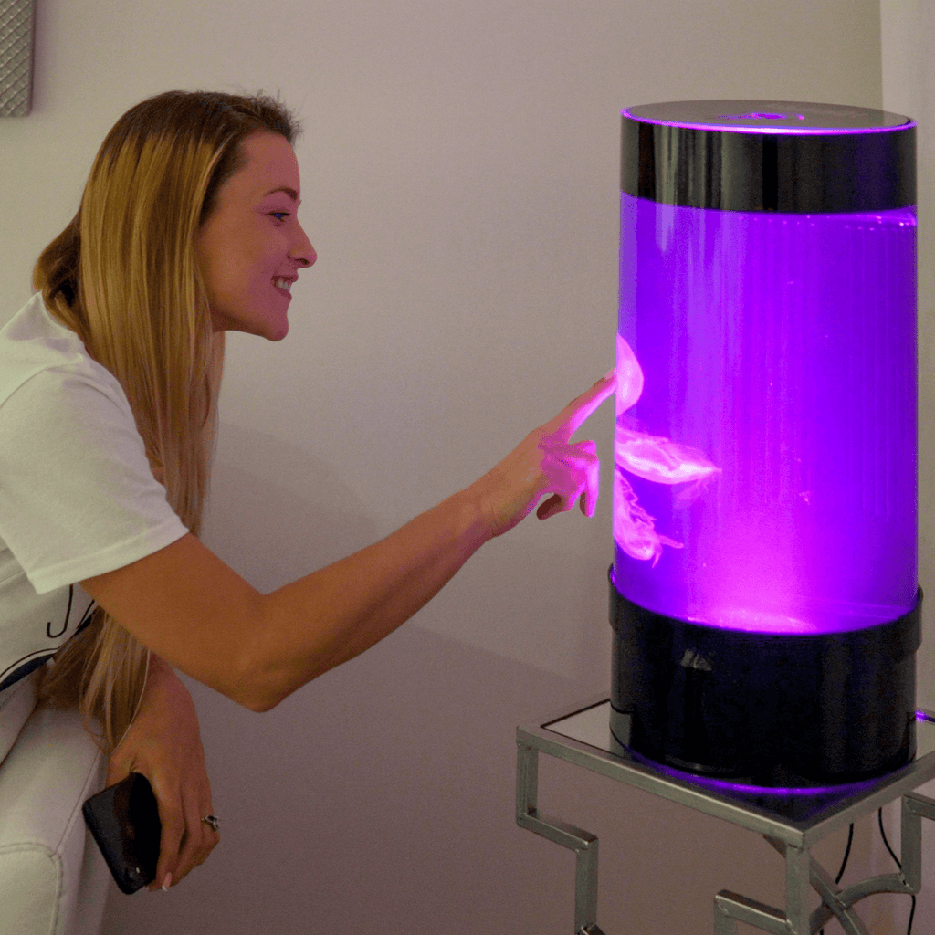 Jelly Cylinder 5 (Black) - 5 Gallon Saltwater Tank (Aquarium only)
